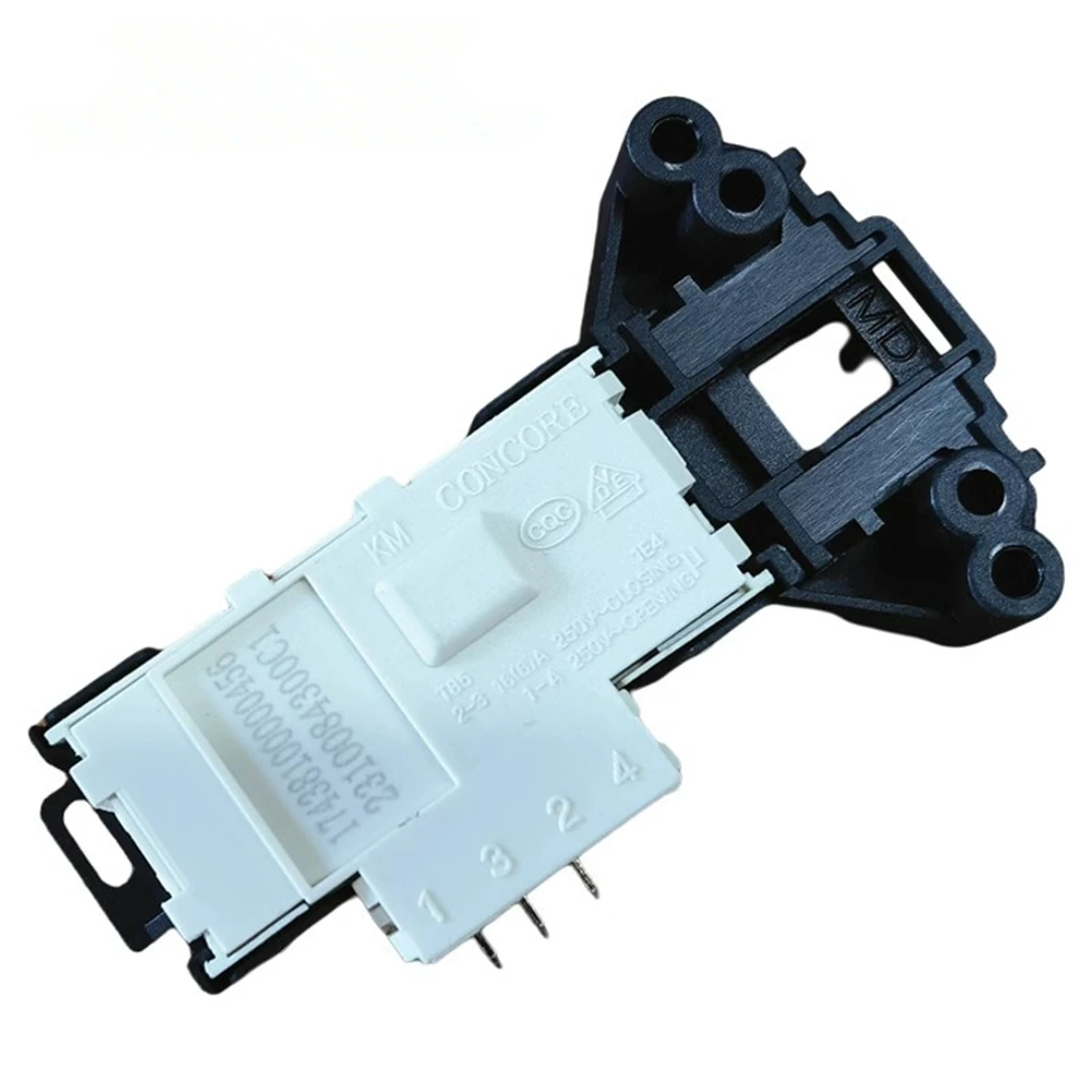 For Midea Little Swan Drum Washing Machine 17438100000456 Door Lock MG70 eco11WX Switch Repair parts