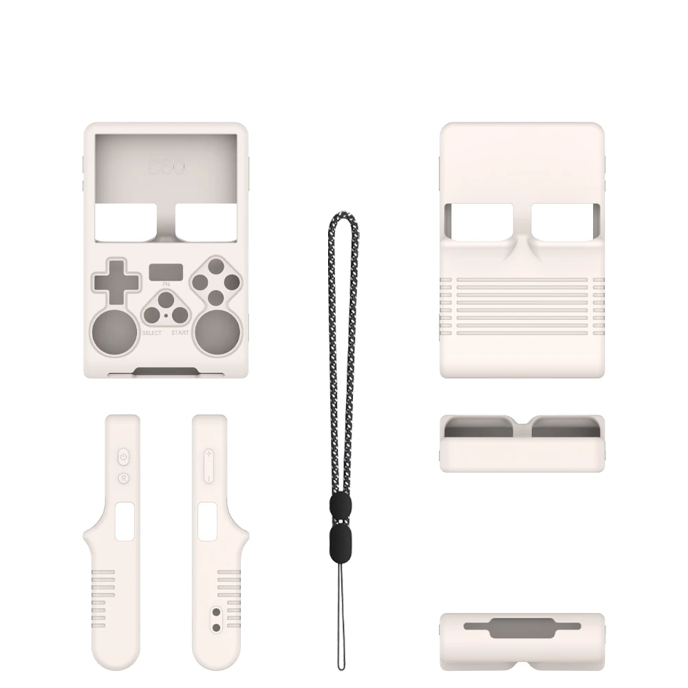 Silicone Protective Case for R40S pro Gaming Console - Drop Protection Simple Solid Color Gaming Device Cover