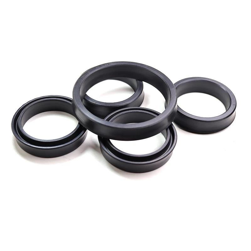 

YXD/IDU/Y/U Type Hydraulic Cylinder Oil Sealing Ring Thickness 8/10/14/18/24mm Black NBR Piston Sealing Gasket For Shaft