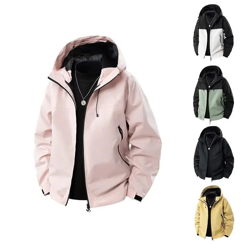 

Spring and Autumn New Outdoor Mosquito proof Mountaineering Windbreaker and Stormtrooper Jacket for Men and Women, Single Clothe