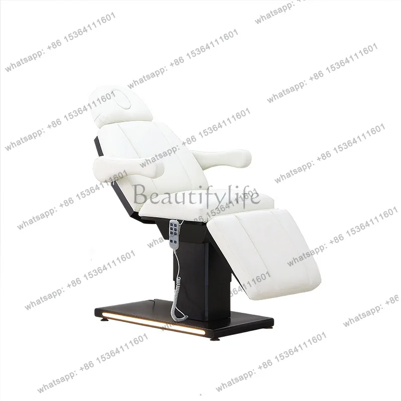 

Factory direct sales, electric beauty bed lift folding tattoo chair