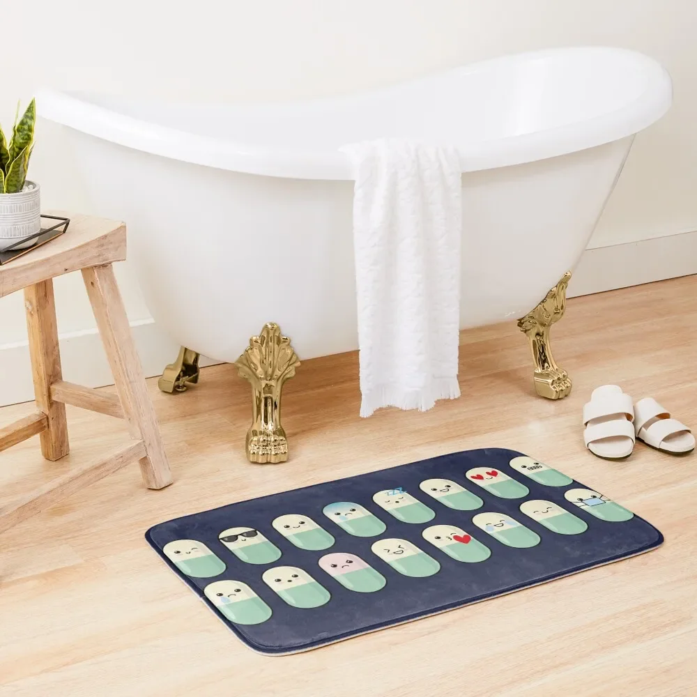 

Green pharmojis Bath Mat Rugs Living Room For Bathroom And Toilet Mat