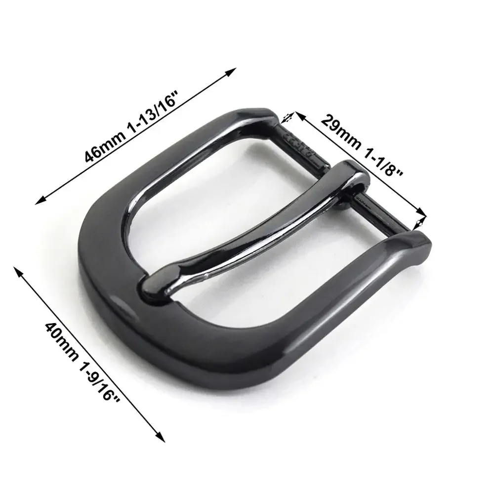 1piece 30mm Belt Buckle Classic Casual Pin Buckle Zinc Alloy Leather Craft Waistban Belt Parts Hardware Accessories