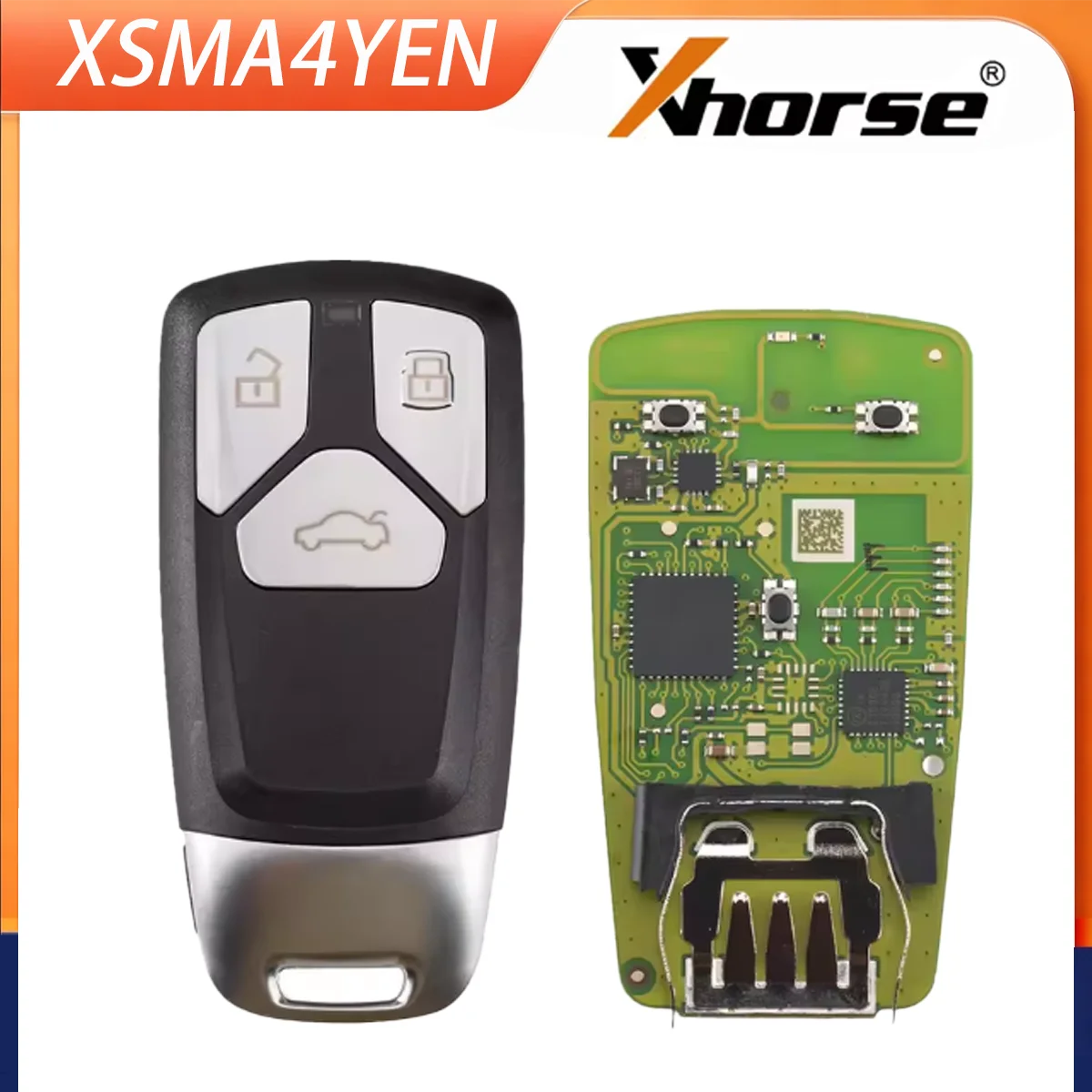 Xhorse XSMA4YEN MLB Remote Key for A4 Model 3 Buttons Complete Key