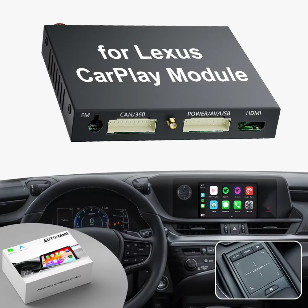Wireless Carplay Adapter For Lexus IS GS ES LS LX GX RX NX Series Carplay Android Auto Module For Lexus