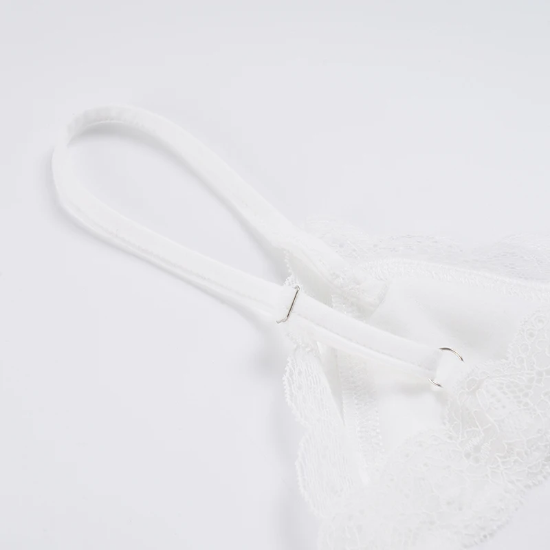 SUCHCUTE Coquette Spitzen-Cami-Top mit V-Ausschnitt und Twist-Front, Spaghettiträger, schmal geschnittenes Camisole, Y2K, ärmelloses Tanktop für den Alltag, lässig, Sommer, Neu – Detail 8