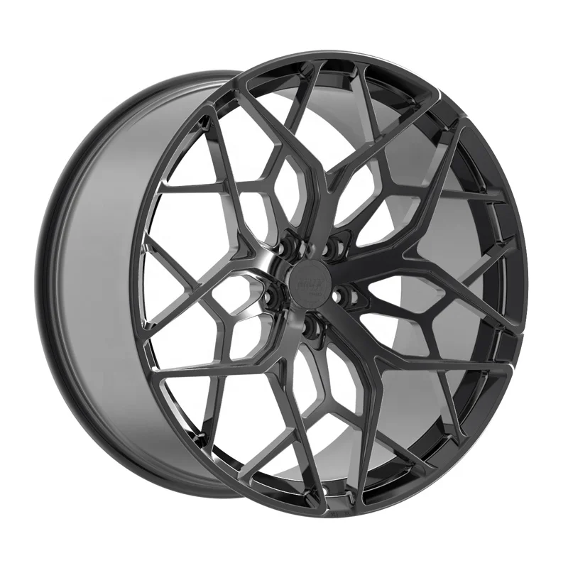 

18 Inch Brushed Black Alloy Wheels 5X112 Aluminum Alloy Forged Wheels
