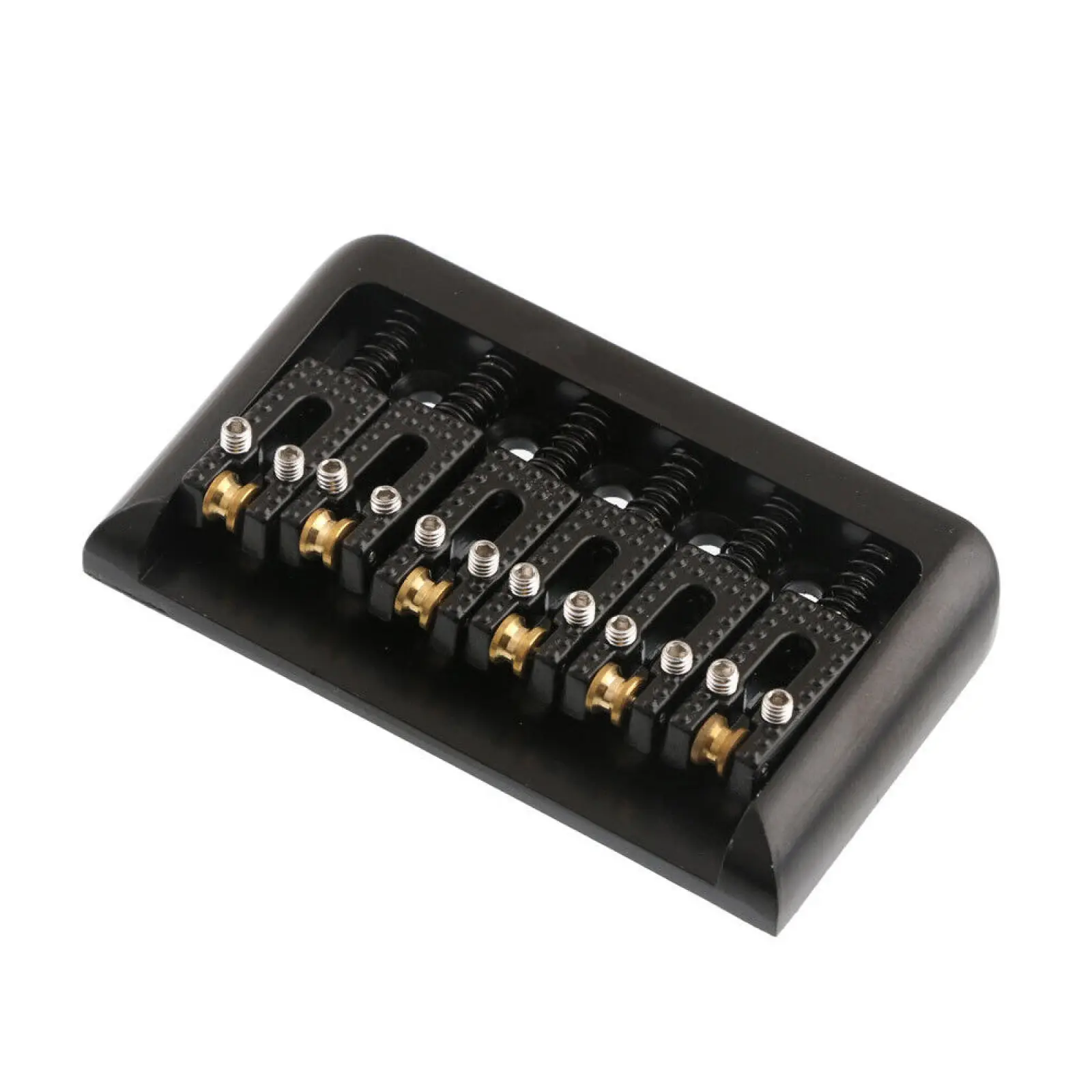 1 مجموعة تشين جسر الغيتار هاردتيل جسر السرج 6-سلسلة الكرة كرة قابلة للطي سلسلة رمز سحب لوحة للجيتار الكهربائي