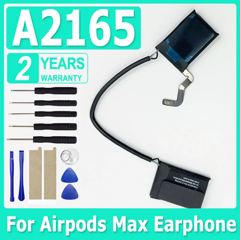 XDOU High Quality A2165 New Battery Real For Airpods Max earphone + Free Tool