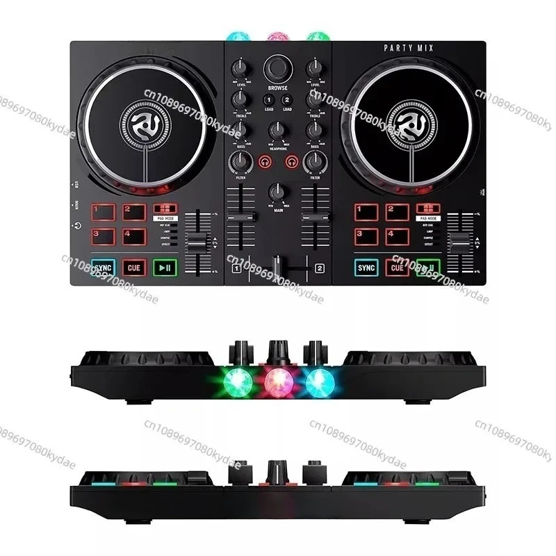 Partymix Novice All-in-one DJ Controller For Serato Vdj Disk Recorder Professional Mixing Tool With Tutorial