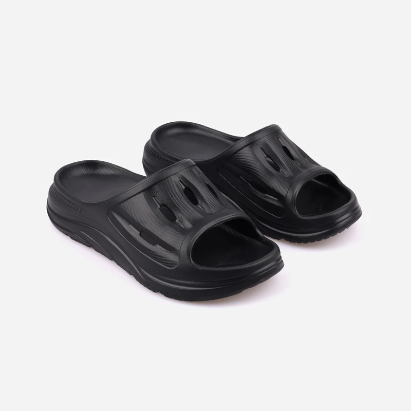 Ora3 Recovery Slide Slippers Sporty Slip-On Thick Bottom Comfortable Arch Support EVA Material Unisex Summer Sandals