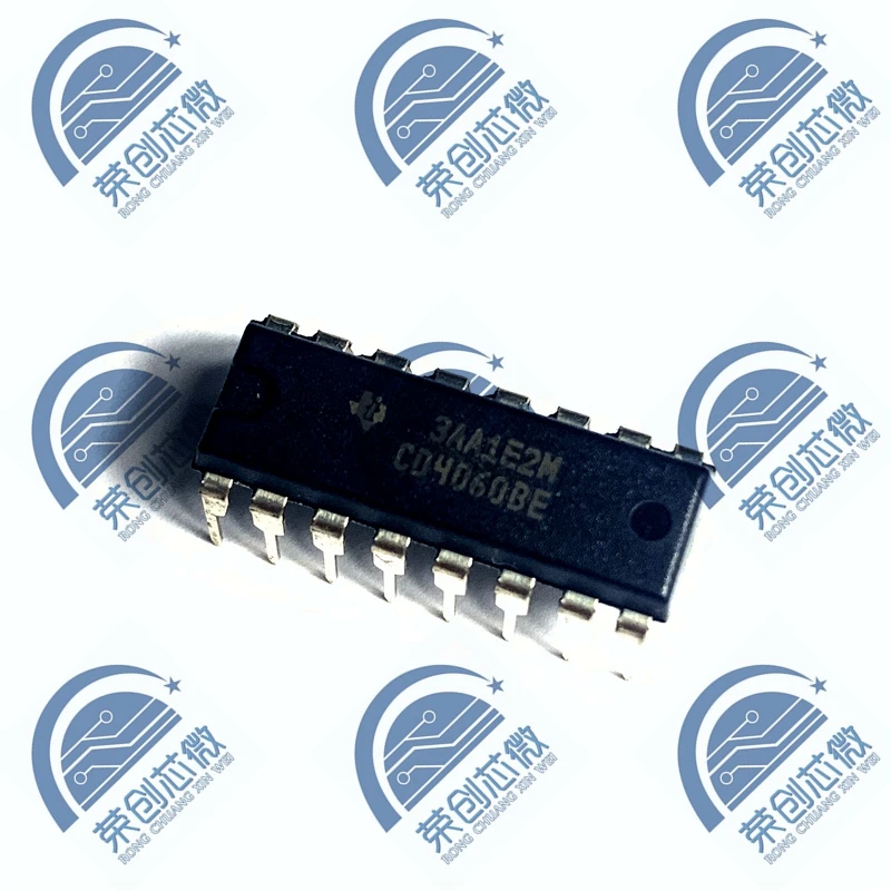 

10pcs/lot CD4060BE DIP-16 CD4060 DIVIDER IC