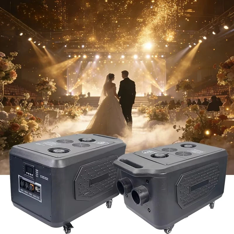 3000W Outdoor Rain and Fog Machine DMX512 Control Stage Lighting Equipment  for Party Weddings Concerts DISCO DJ