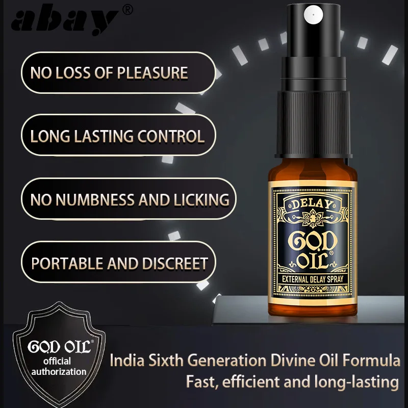 Original Indian God Oil Epitaxial Spray Genuine Non-Numbing Long-Term Delayed Stretching Oil Adult Sex Products 5