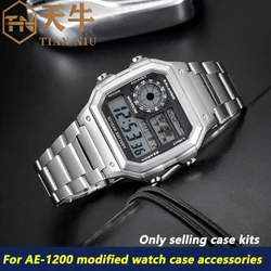 AE-1200 men's women's case for Casio 3299 G-SHOCK AE-1200 modified 304 stainless steel kit with water proof ring and screws