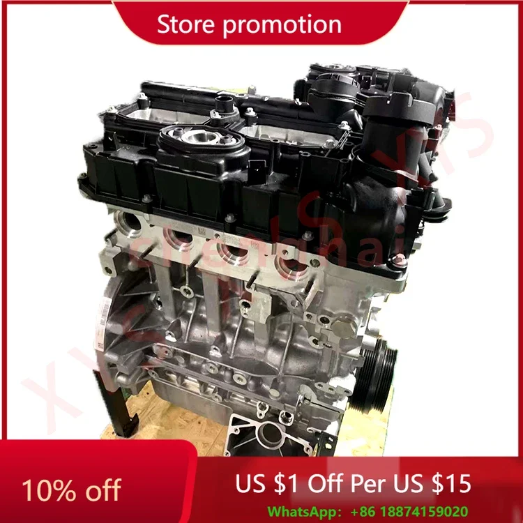 High quality N20 2.0T 180KW for BMW N20B20 4 cylinder  engine for BMW X1 X3 X4 GT 2.0T long block N20B20  engine