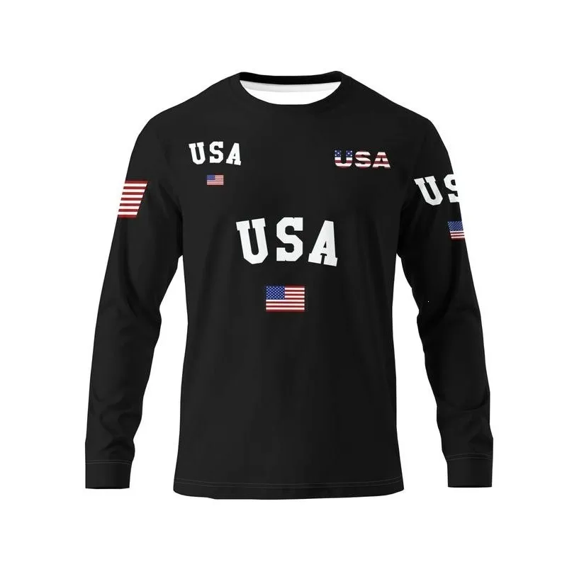 

Men's Hoodie Flag Print Cross-Border Crew Neck Sweatshirt Deformation Resistant Animal Pattern Other Collar Design Spring 2026