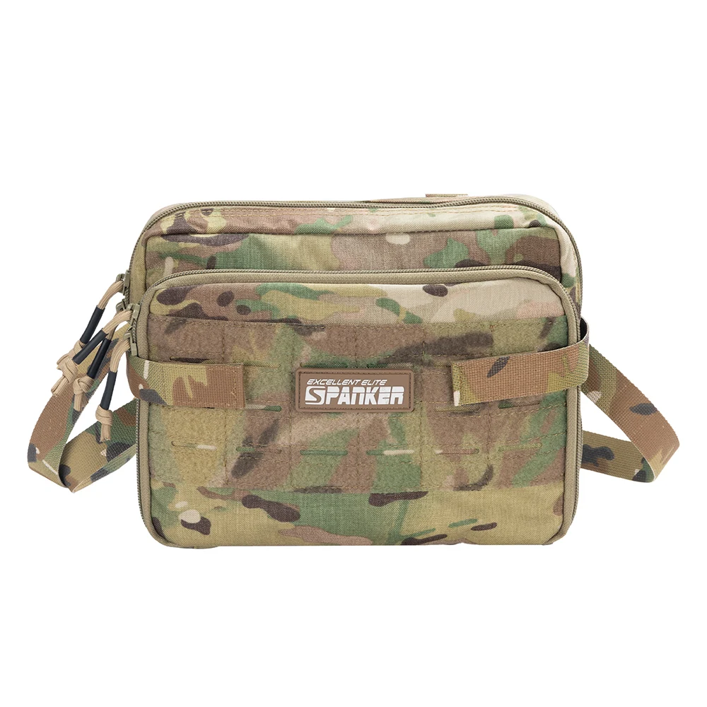Tactical Shoulder Backpacks EDC Outdoor Shoulder Bag Nylon Molle Hiking Camping Pack Range Bag Hunting Pouches