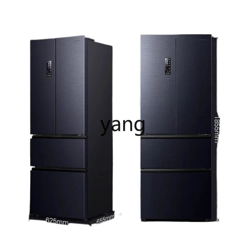 Lcx 329L folio double door small apartment ultra-thin household frost-free frequency conversion first-class refrigerator