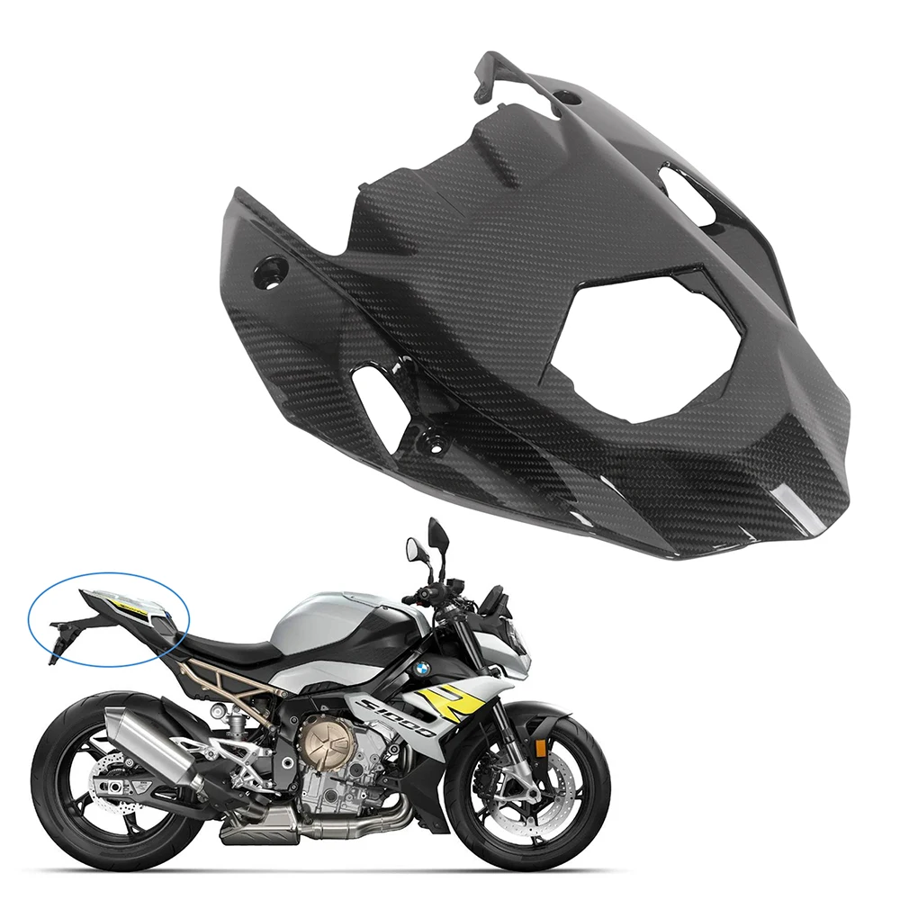 

For BMW S1000R 2021 2022 2023 2024 Motorcycle 100% Carbon Fiber Rear Seat Upper Guard Modification Accessories Fairing Cowling