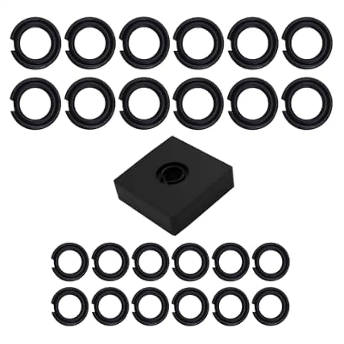 A1775FHOT](12+12Set) 1/2inch and 3/8inch Lmpact Retaining Ring Clip Friction Ring,Retainer Lmpact Lock Ring Anvil Install Too
