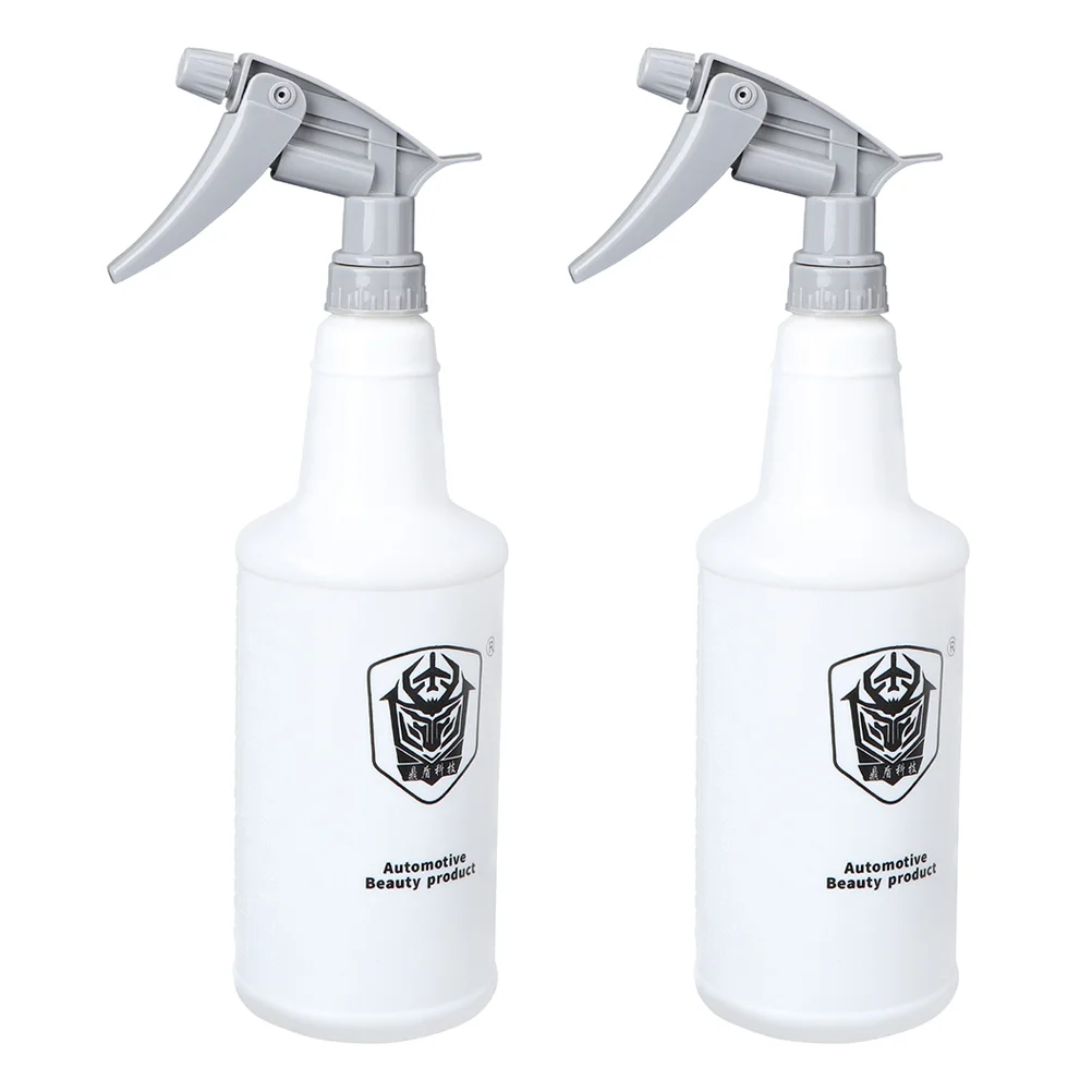 

2 Pcs Spray Bottle Leak Proof Mist Sprayers Clean Cylindrical Cleaning Bottles Plastic Empty Car