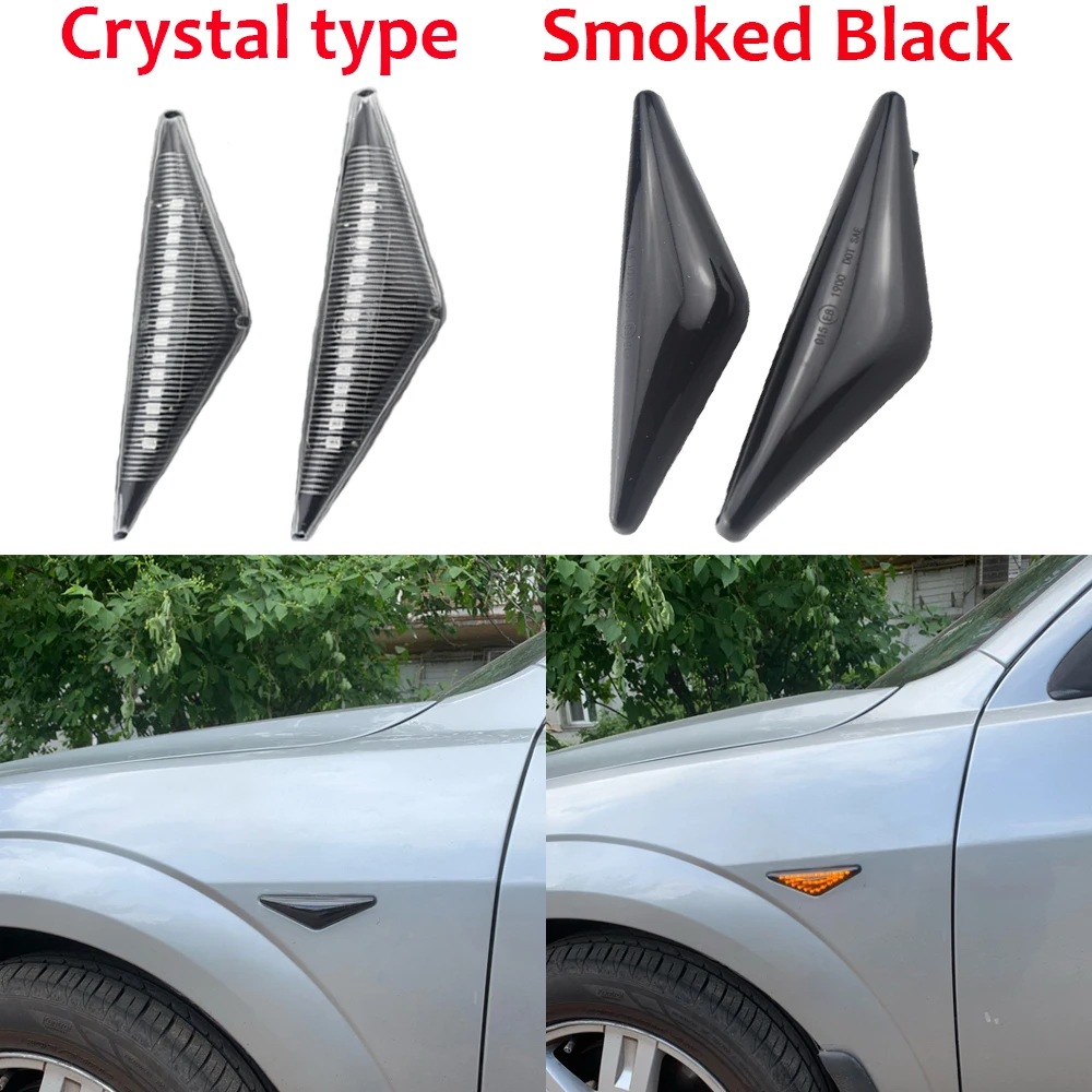 Car-styling Dynamic LED Side Marker Light Signal Blinker For Ford Mondeo MK3 2000-2007 For Focus MK1 Turn Signal Indicator Light - view 3