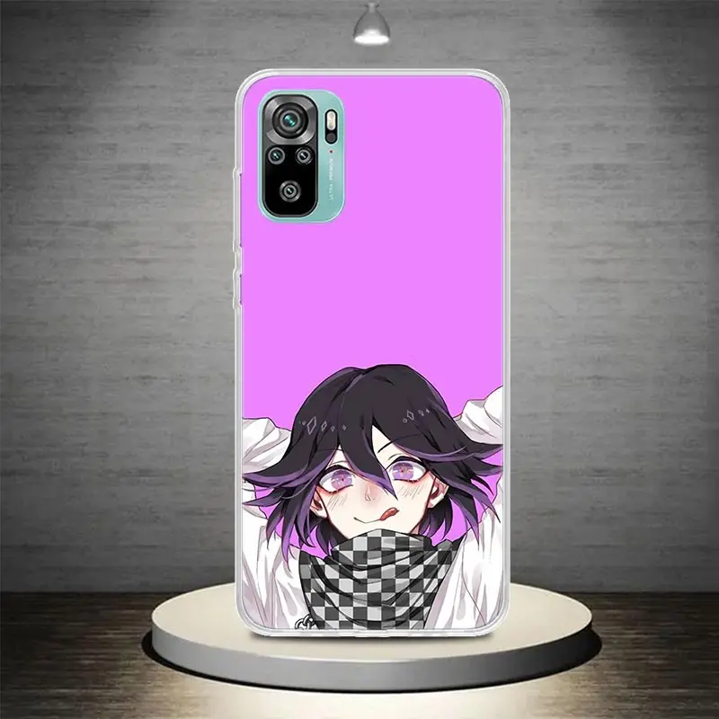 Danganronpa Kokichi Ouma Phone Case Coque For Xiaomi Redmi Note 13 12S 12 11 11S 11T 11E 10 Pro Plus 10S 9 9S 9T 8 8T Global 7 C