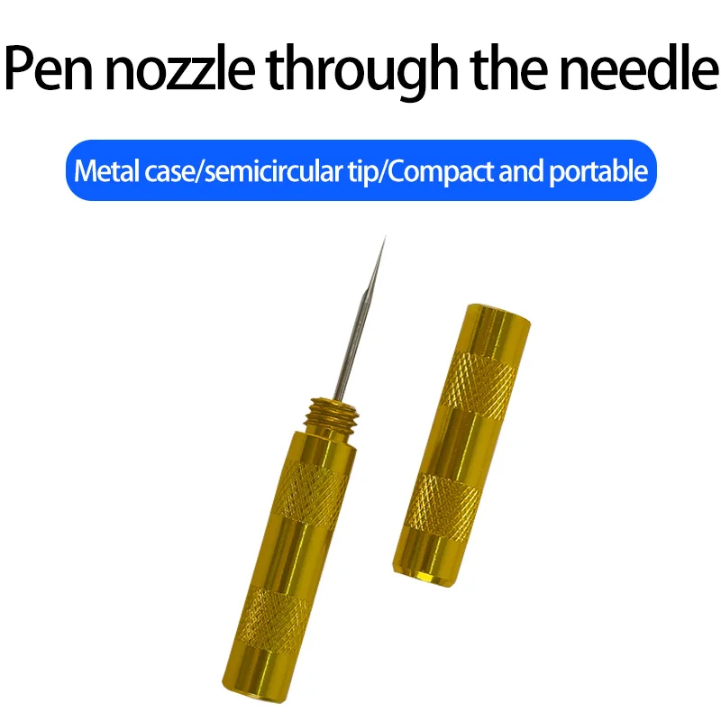 Direction adjustment needle wiper spray nozzle Clear plugging needle Car glass water nozzle through the needle