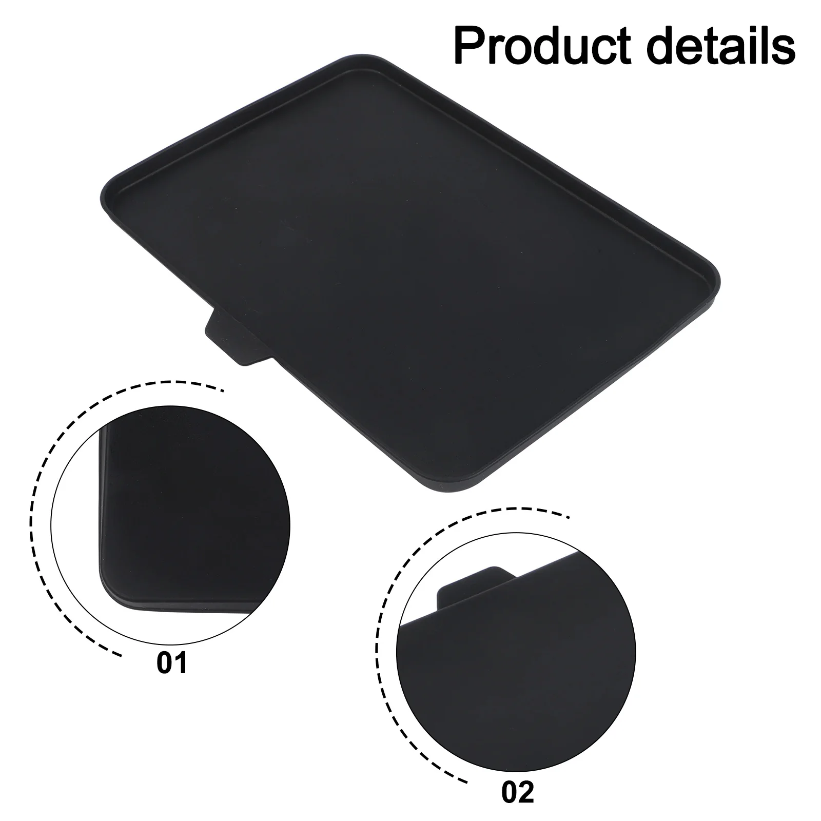 1PC Silicone Screen Protection Cover Black Screen Protector For TM7 Silicone Protective Cover For TM7 Display Kitchen Tools