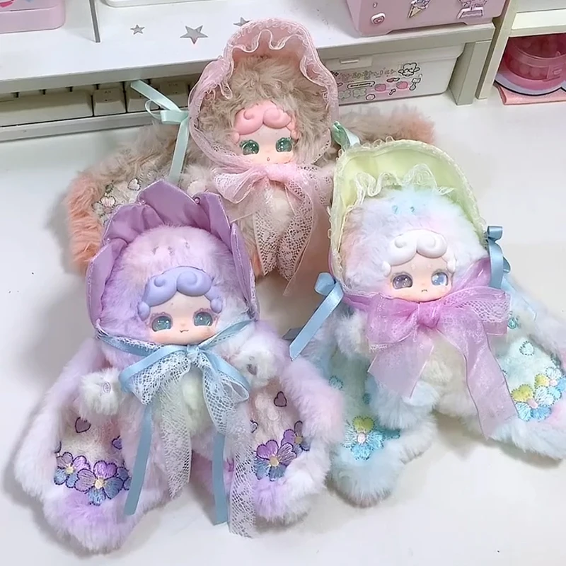 LuckyDeerNai Floral Tea Break Series Blind Box Cute Anime Figures Doll Surprise Bag Keychain Toy Mystery Pendant Exquisite Gifts view 5