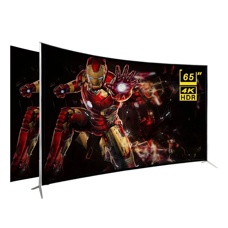 

Advanced Customization STLF ZJW Curved Smart TV 65inch Wholesale Big Screen 4k HD LED Television