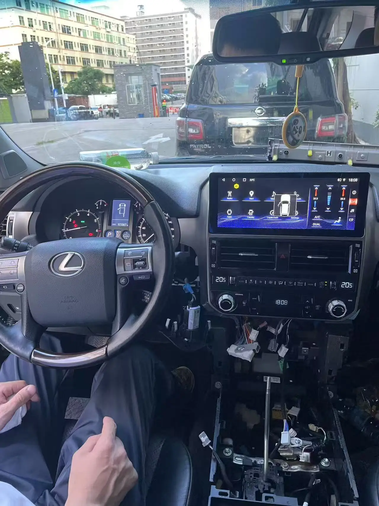 

11." Android-навигация автомобильный GPS стерео радио Wi-Fi для Lexus GX400 GX460 2010-21