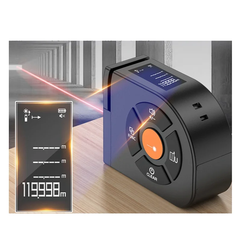 

BAAJ-Measure Ruler Backlight Distance Meter Professional High Precision Industrial Grade