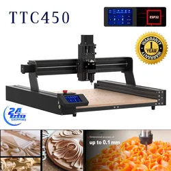 TwoTress TTC450 Router Milling Cutting Laser Engraver 500W Spindle Motor Kit Laser Engraving Machine DIY Wood working