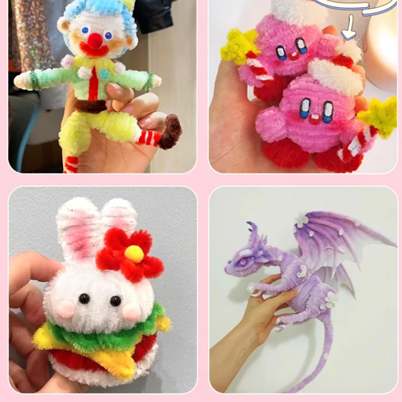 Colorful Chenille Craft Sticks 1