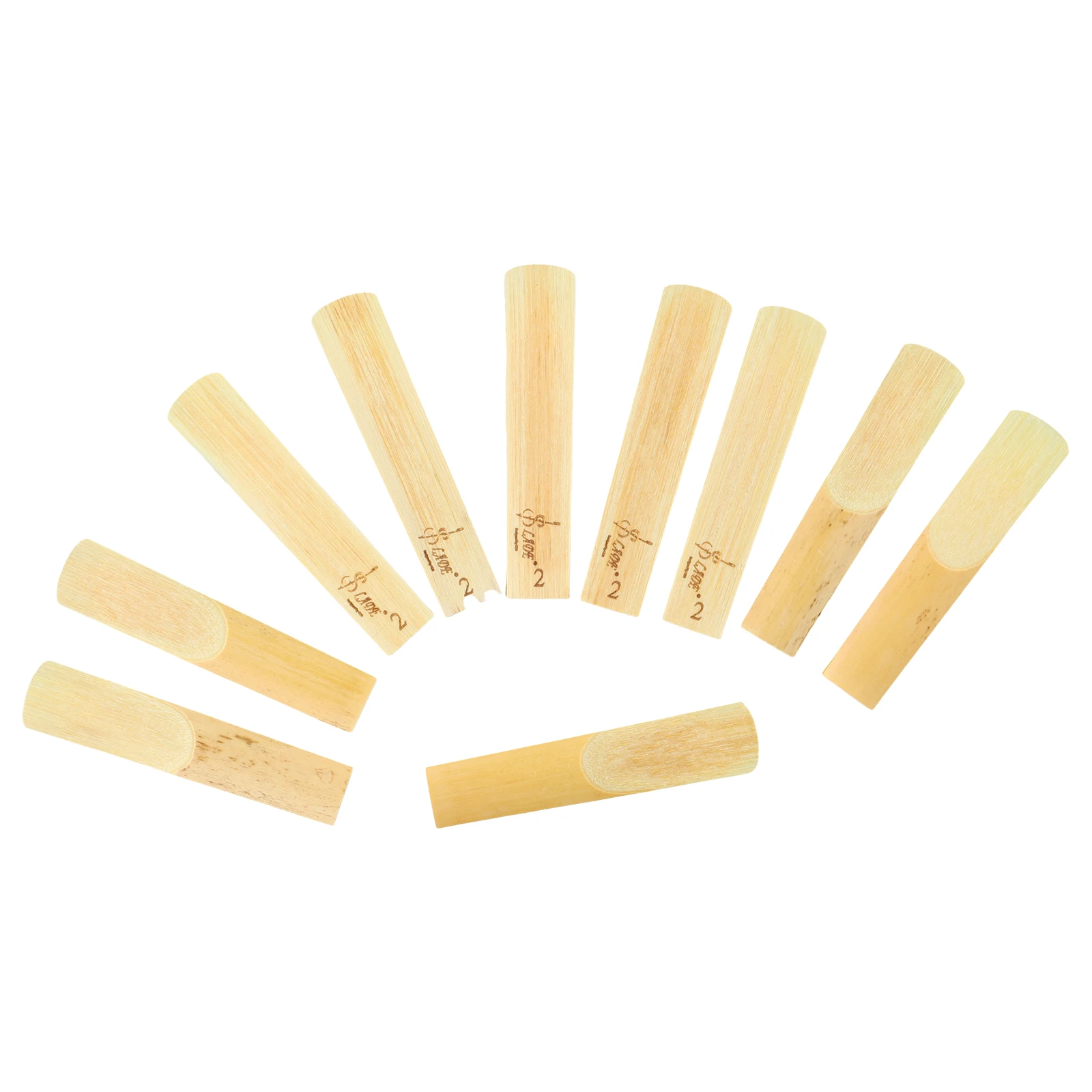 Sax Accessories Reeds Set Strength 2 2.5 3 6g/0.21oz Hardness 2/2.5/3 High Quality Reed Instrument Clarinet Parts