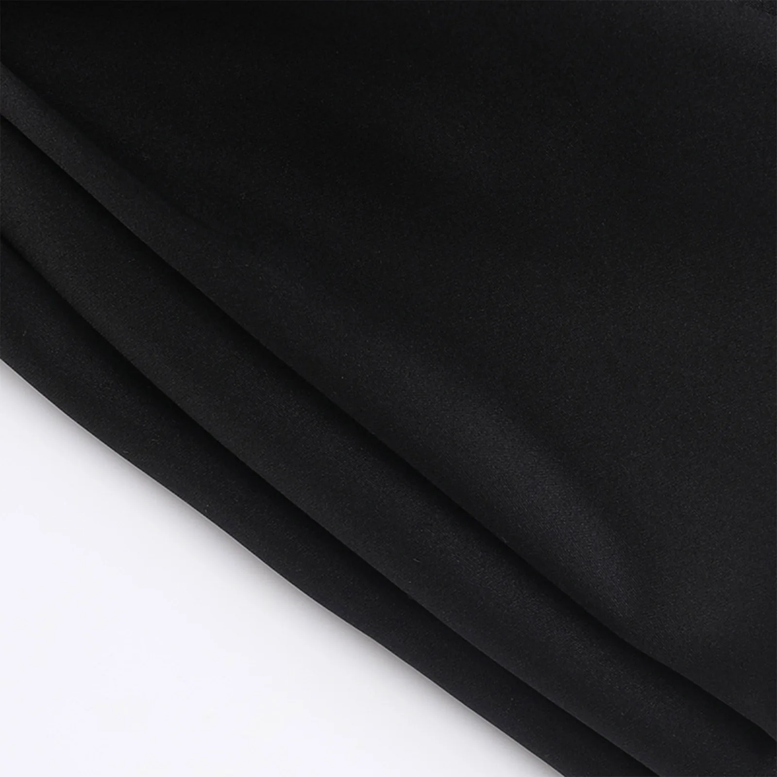 칵테일 가운 여성 댄스 파티 드레스 슬림 스트랩리스 드레스 탄성 주름 퍼프 밑단 미니 드레스 프롬 가운 블랙 드레스