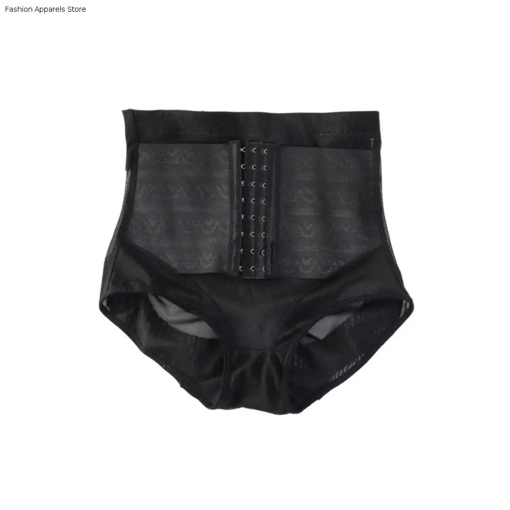 

High Waist Postpartum Body Shaper Shapewear Waist Trainer Butt Lifting Briefs Buckle Lingerie Slimming Underpants Women Female