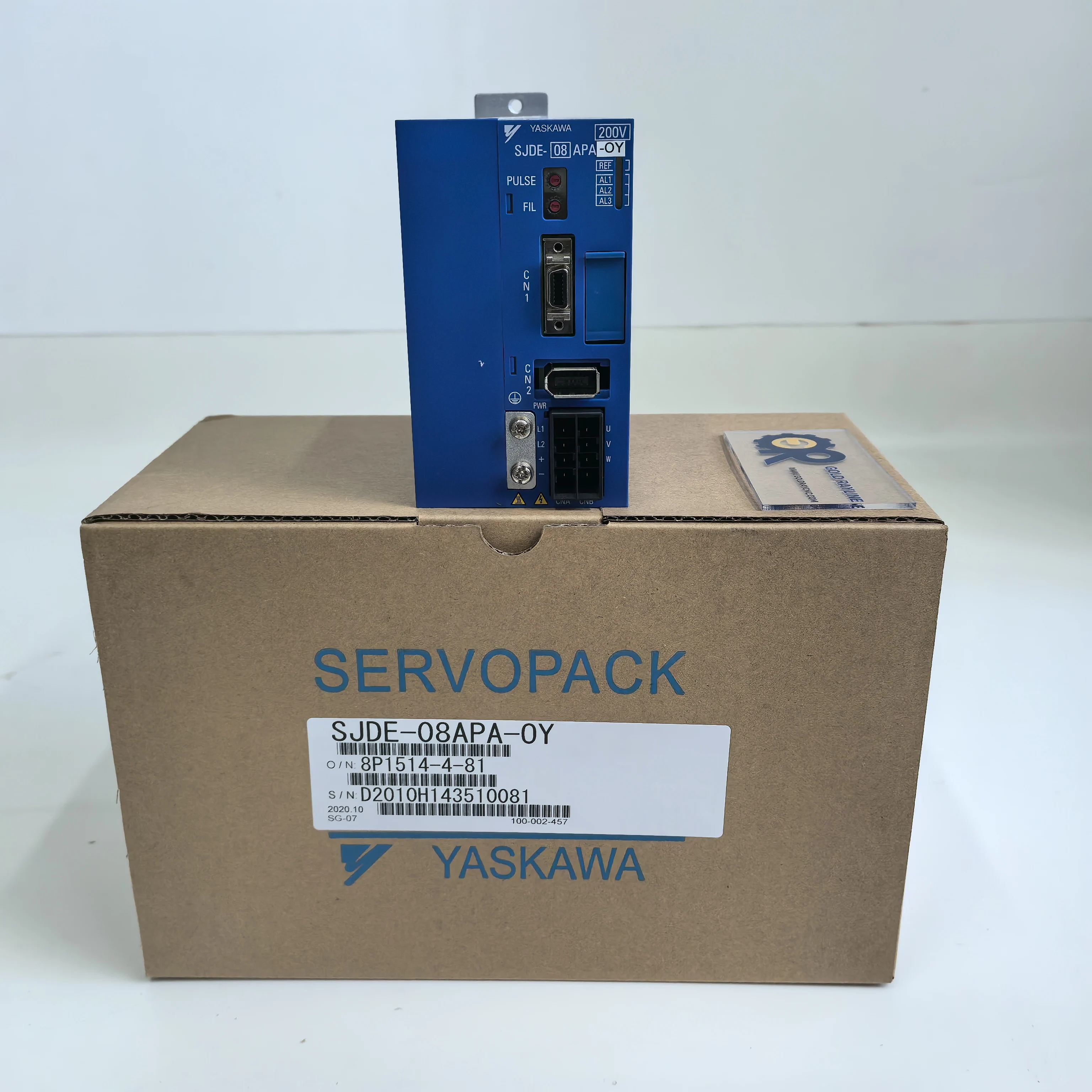 New SJDE-08APA-OY Yaskawa Servo Drive In Stock Fast Shipping