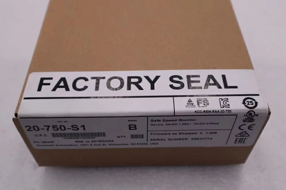 FABRIKVERSIEGELT 20-750-S1 Safe Speed Monitor Neuer LAGER L-233-C