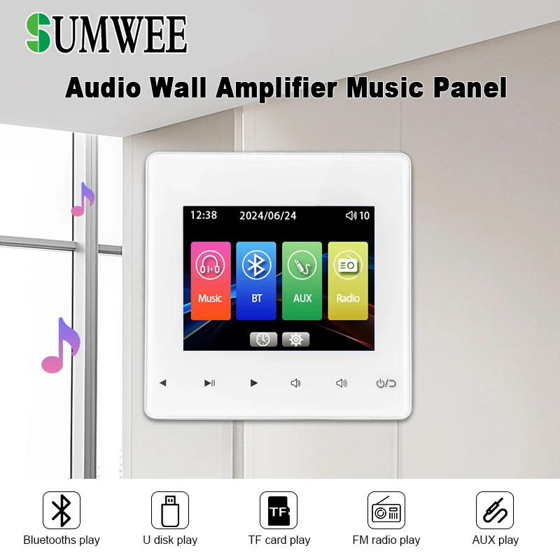 

86 Тип Аудиосистемы для домашнего кинотеатра TF AUX Bluetooth музыкальный плеер звуковые настенные усилители мощности со стерео потолочными динамиками