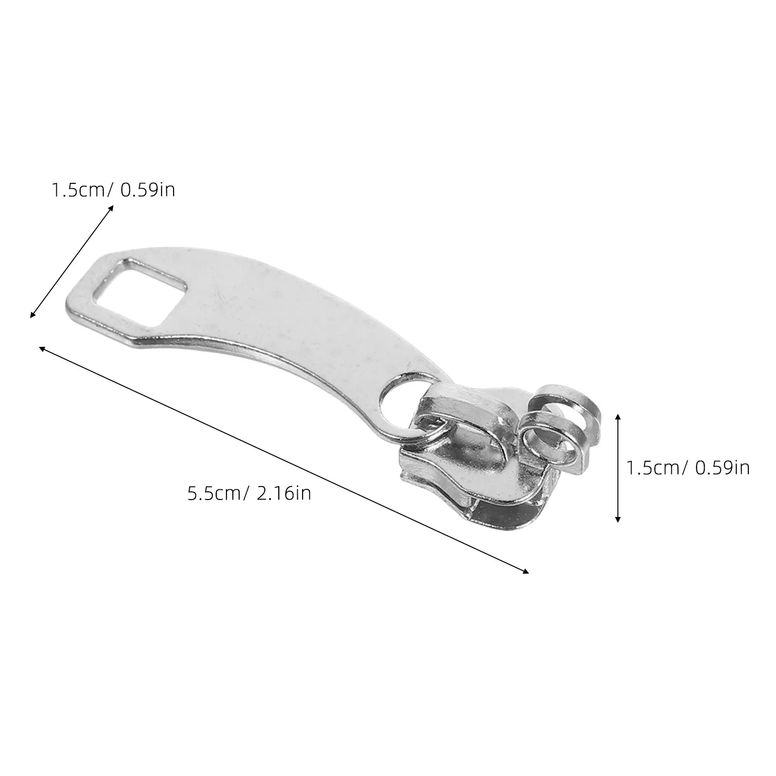 10Pcs Luggage Zipper Pull Replacement Nylon Zipper Universal Fit for Suitcases Backpacks Travel Bags Jacket Zip Repair