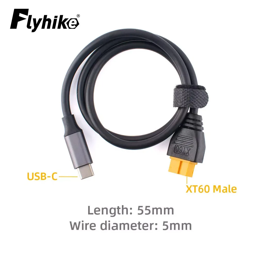 Toolkitrc SC100 Type-C to XT60 Charging Cable for toolkitrc M7 M6 M6D M8S Charger