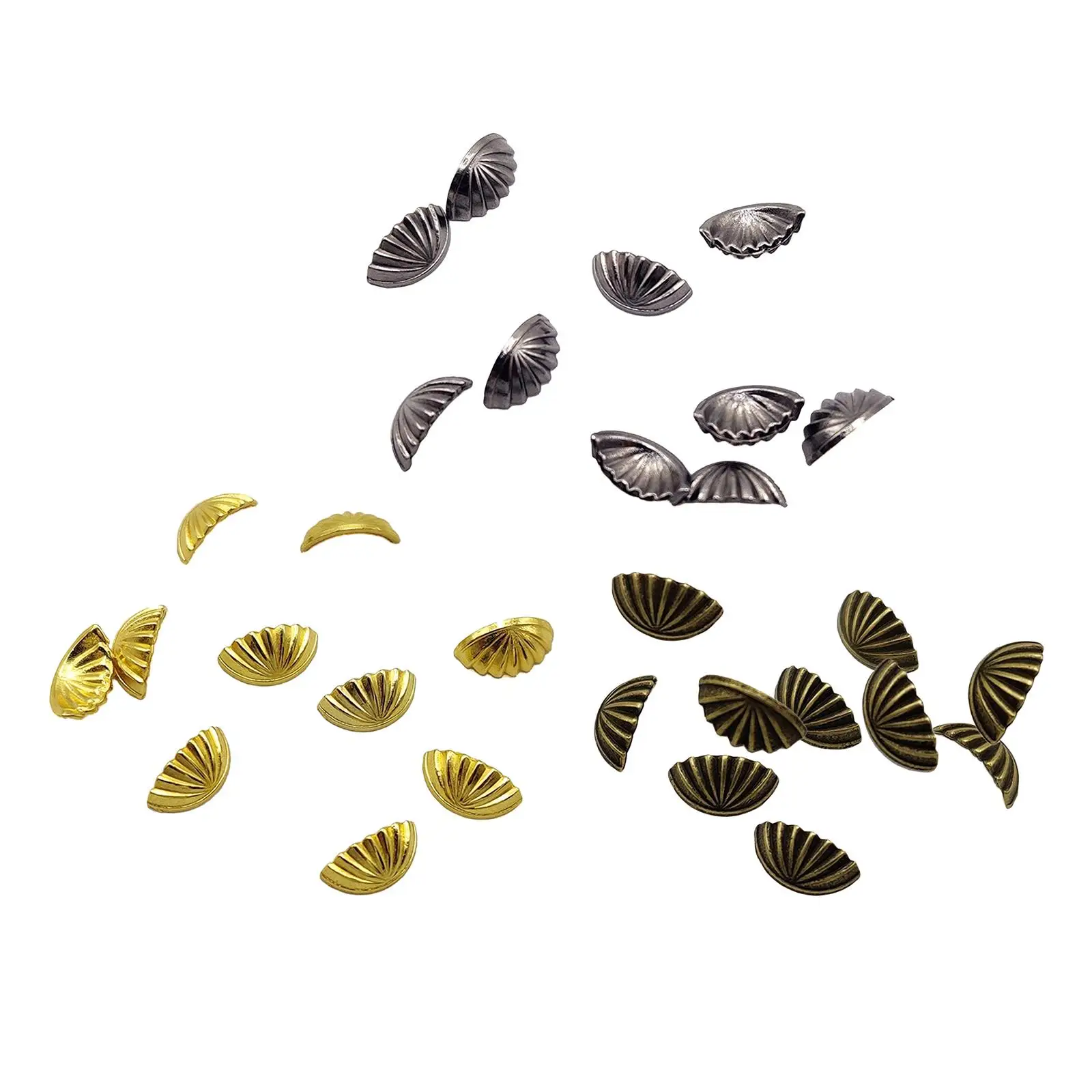 Puxadores de gaveta de metal para casa de bonecas acessórios de móveis em miniatura 1:12