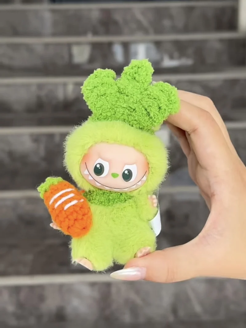 Labubu V4 – vêtements de poupée sur le thème des animaux mignons, épingle, accessoire pour sac de poupées sur le thème des monstres et vêtements de poupée, jouet, loisirs