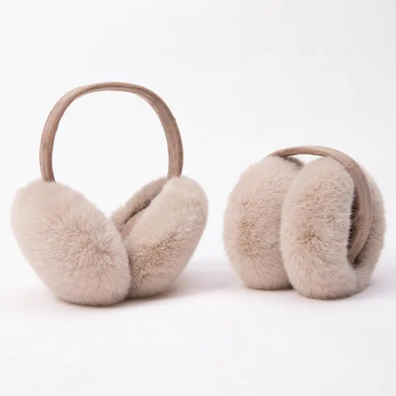 Winter Ear Muffs Fluffy Foldable Ear Warmers Removable Ear Protection Soft And Warm Ear Covers For Men Women And Kids