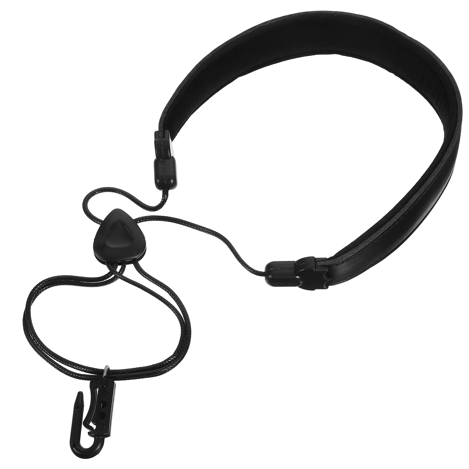 

Lanyard Saxophone Strap Single Shoulder Durable Guitar Black Neck Adjustable Universal Belt