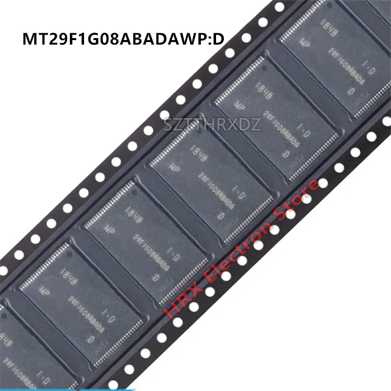 100% novo original mt29f1g08abadawp: d tsop48 nand flash mt29f1g08abadawp mt29f1g08abada (5-20 peças)