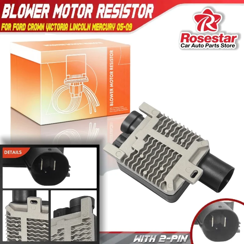 

Модуль управления вентилятором охлаждения для Ford Crown Victoria Lincoln Town Car 2005-2011 6W1Z8B658AC, 902-209, 902209, 1R3439, FO3115157